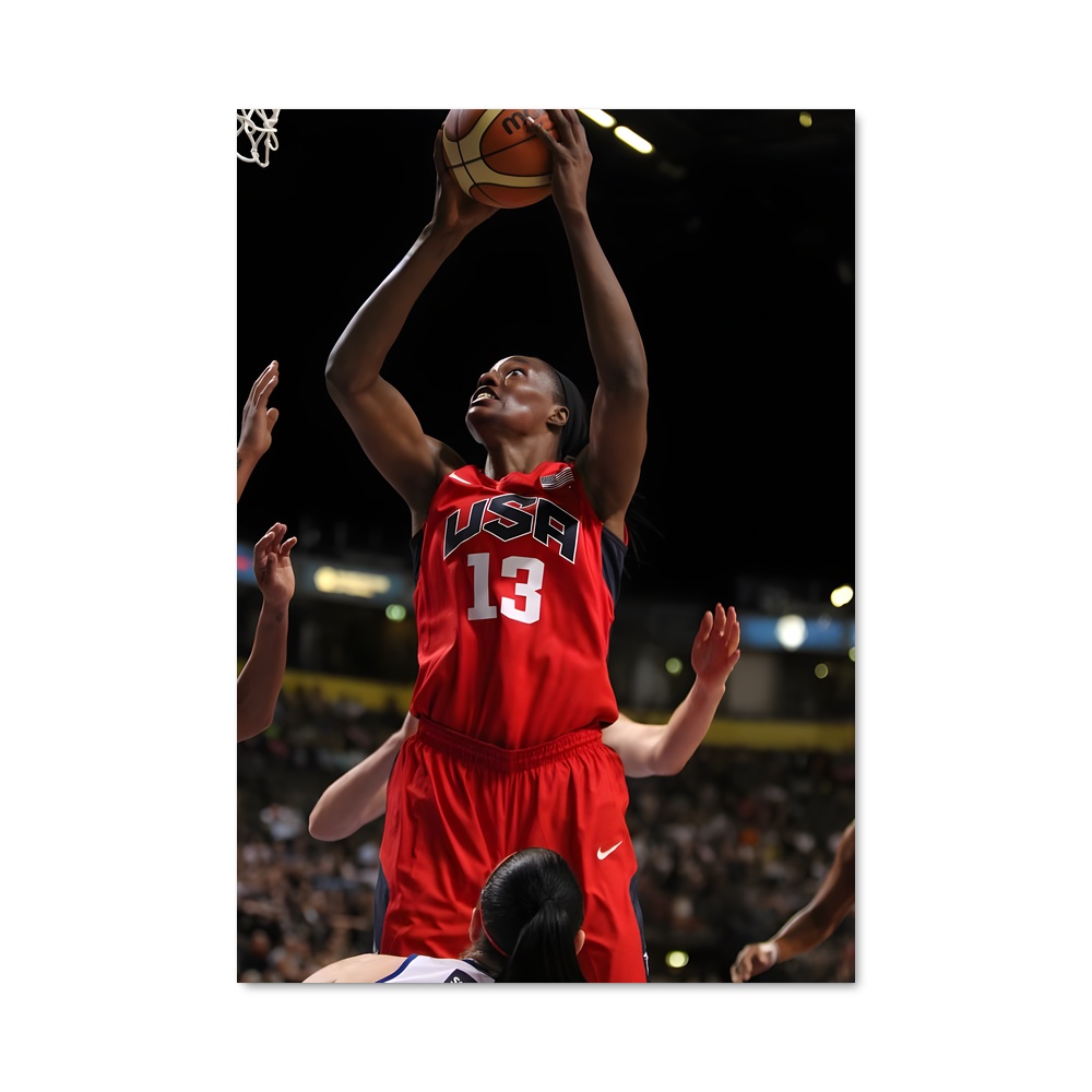 Poster Précision Éblouissante – affiche Basketball